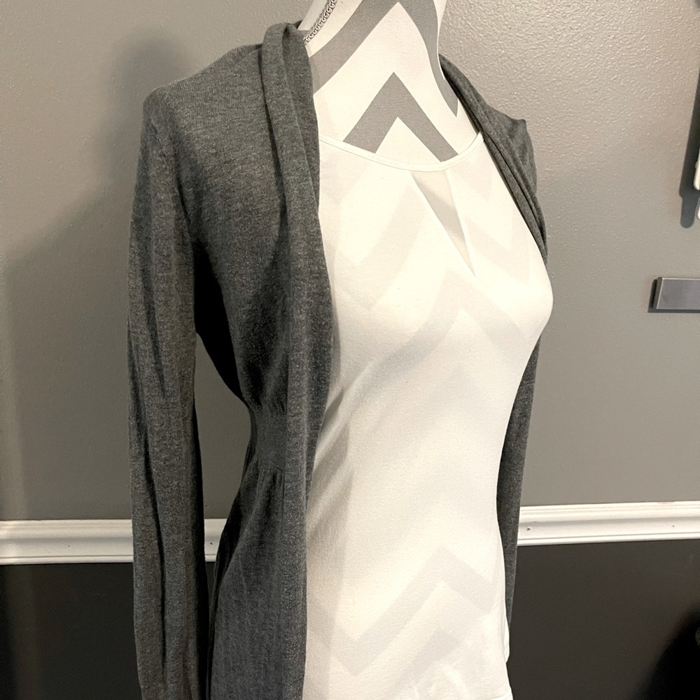 Express Grey Cardigan